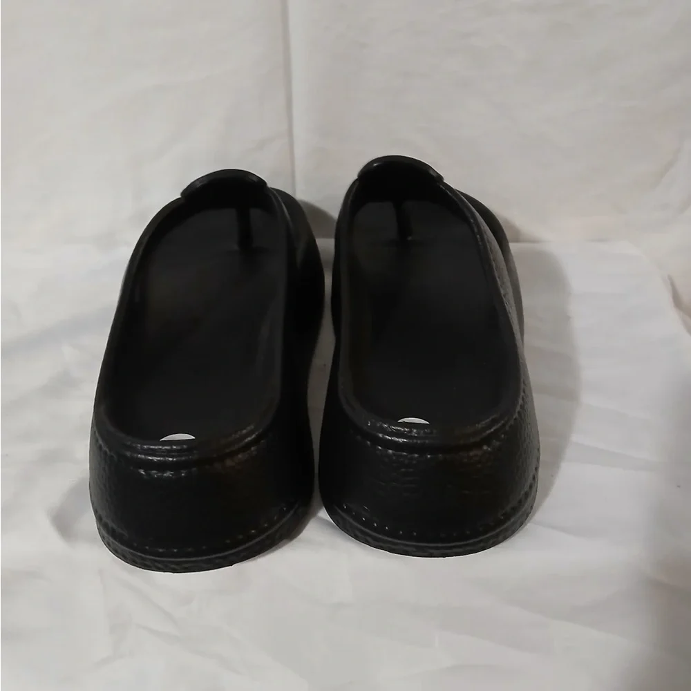 SHEIN Black Platform Sandals